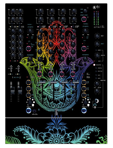 Allen and Heath XONE 92 Skin Henna Rainbow